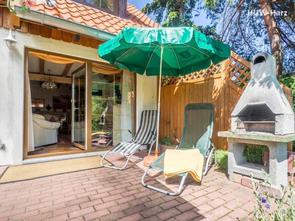 Idyllisches Ferienhaus Bei Wernigerode Benzingerode Esterno foto